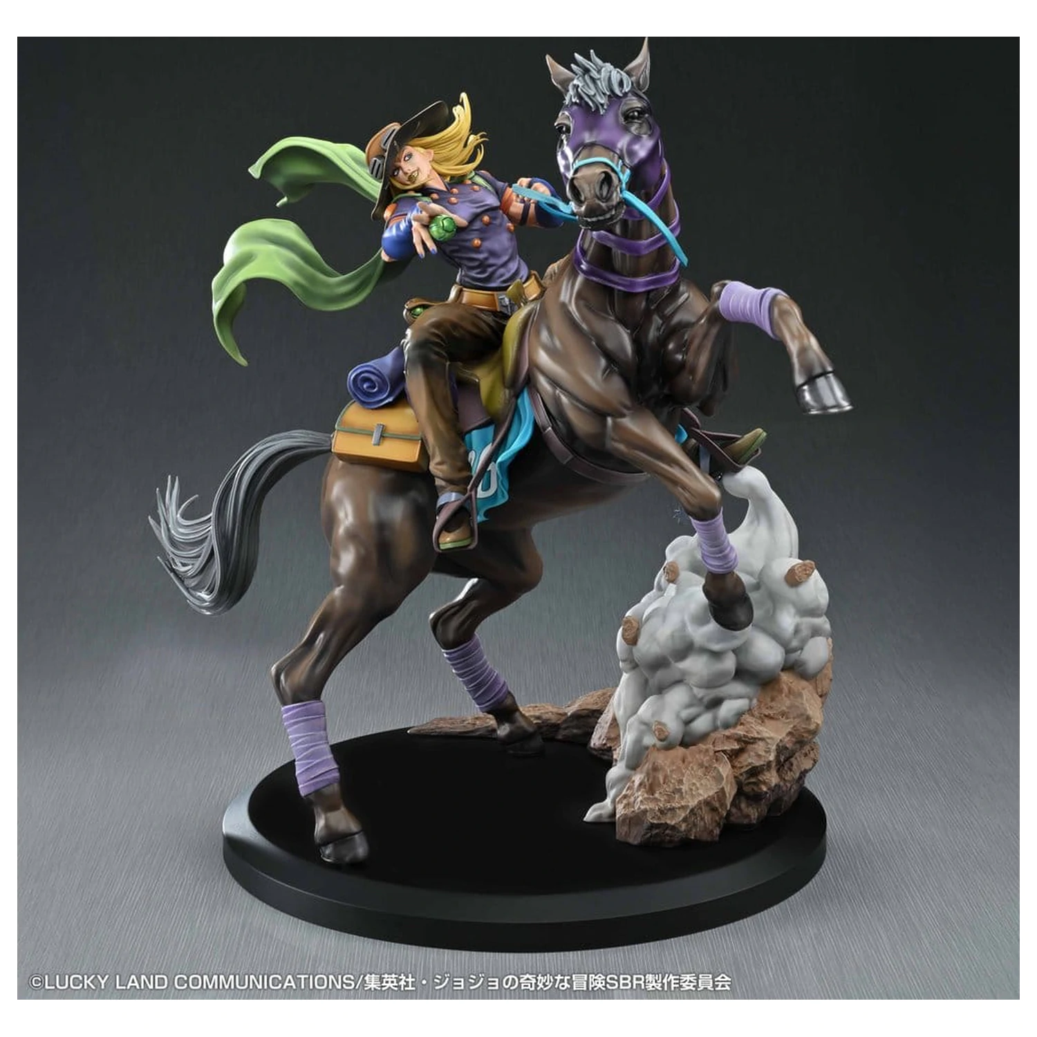 JoJo's Bizarre Adventure: Steel Ball Run Figure Gyro Zeppeli & Valkyrie 31 cm product photo