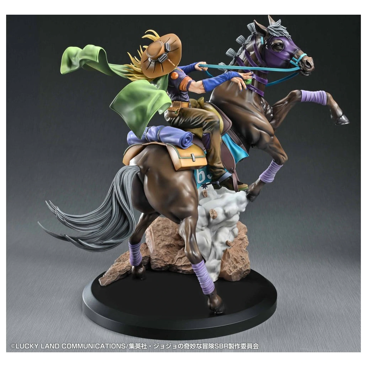 JoJo's Bizarre Adventure: Steel Ball Run Figure Gyro Zeppeli & Valkyrie 31 cm product photo