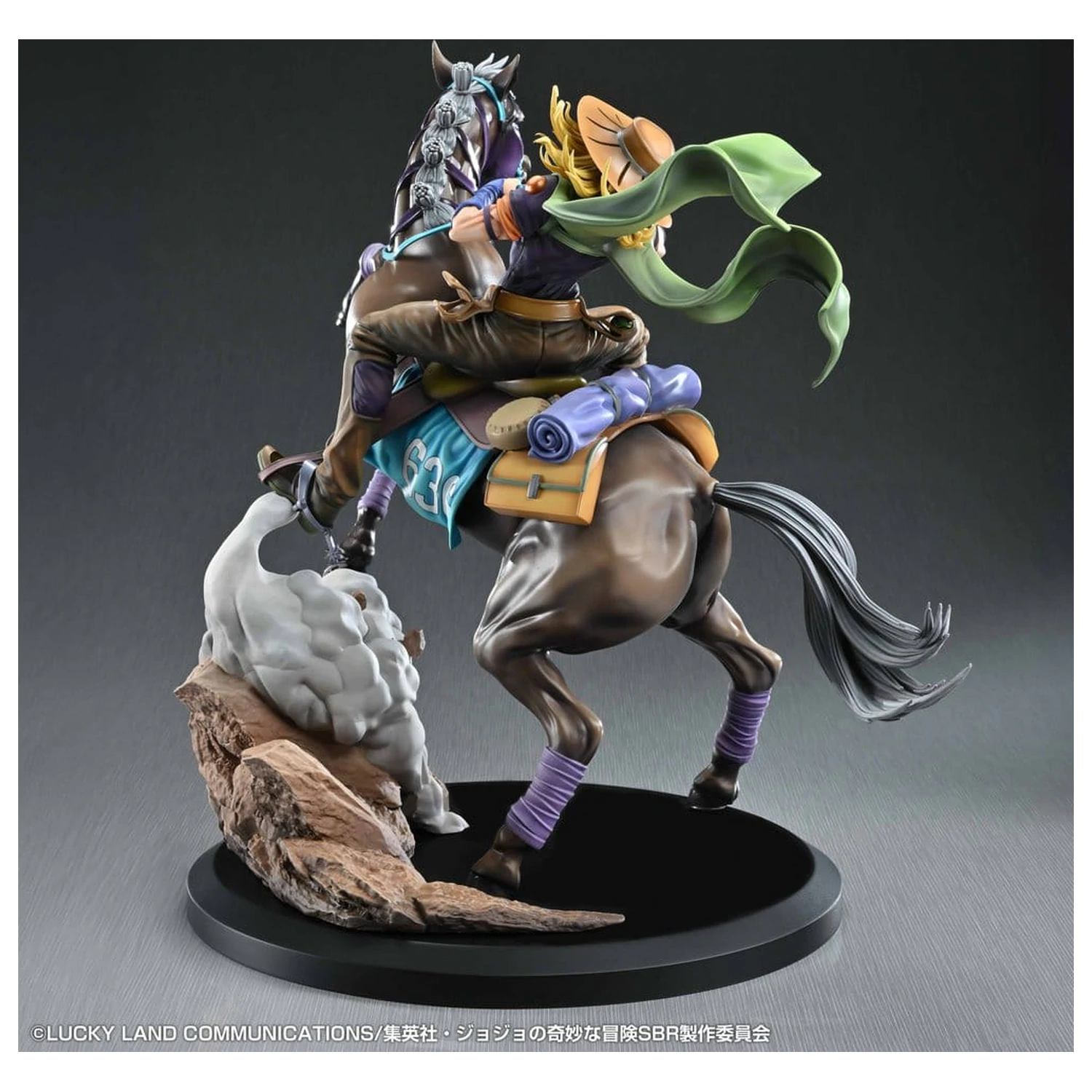 JoJo's Bizarre Adventure: Steel Ball Run Figure Gyro Zeppeli & Valkyrie 31 cm product photo