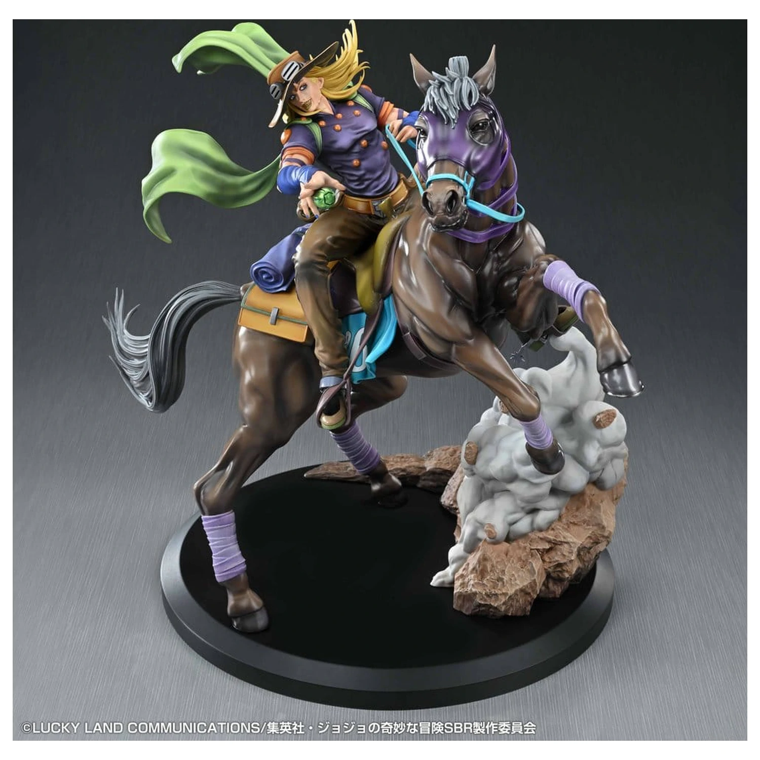 JoJo's Bizarre Adventure: Steel Ball Run Figure Gyro Zeppeli & Valkyrie 31 cm product photo