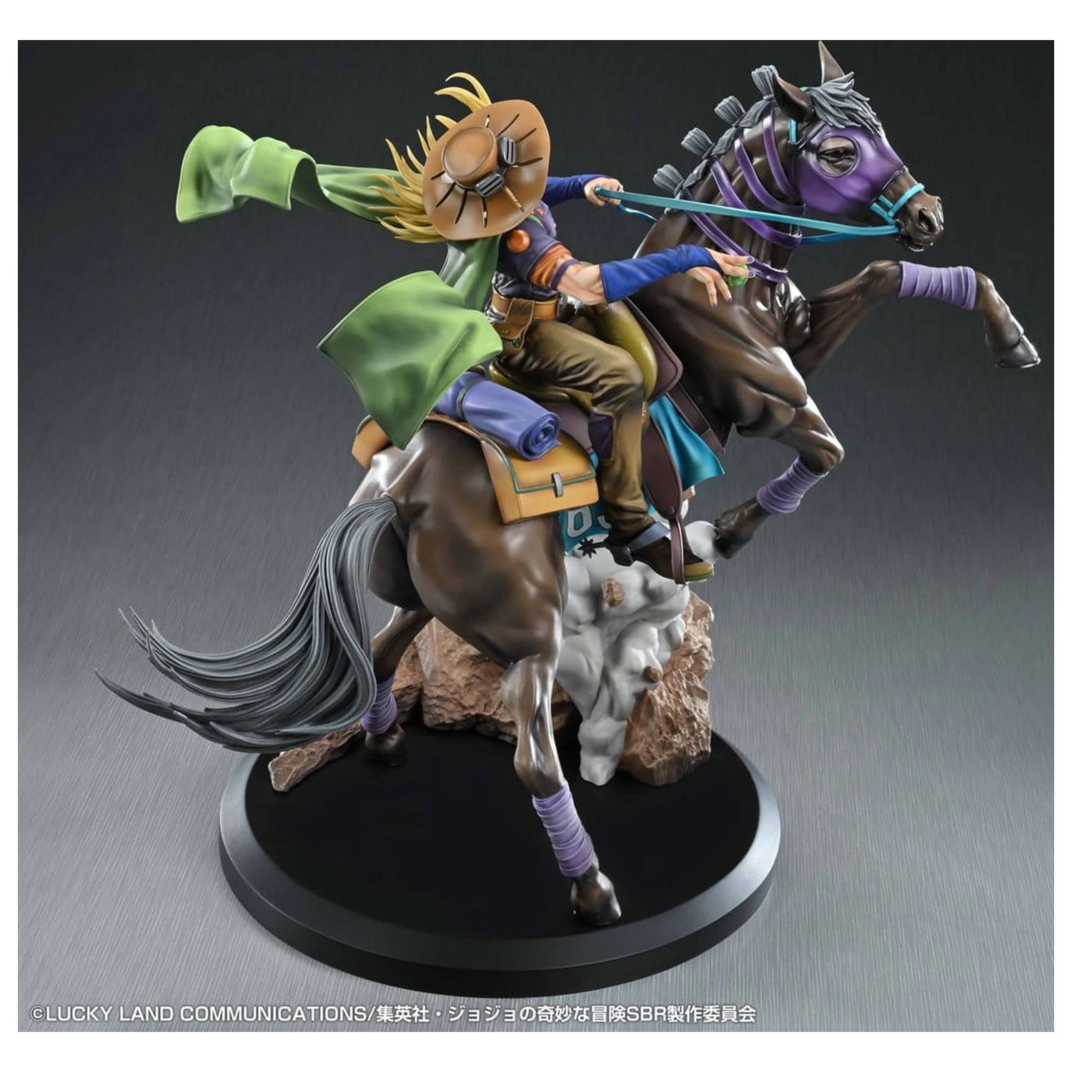 JoJo's Bizarre Adventure: Steel Ball Run Figure Gyro Zeppeli & Valkyrie 31 cm product photo