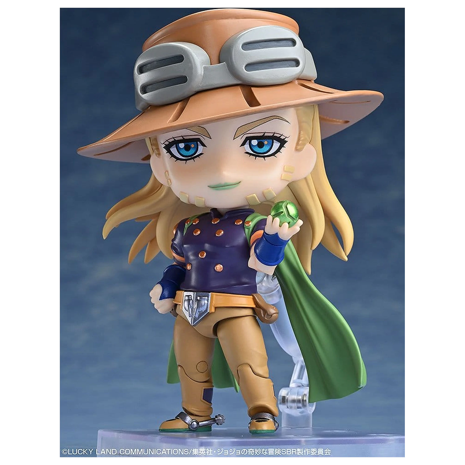 JoJo's Bizarre Adventure Steel Ball Run Nendoroid Action Figure Gyro Zeppeli 10 cm product photo