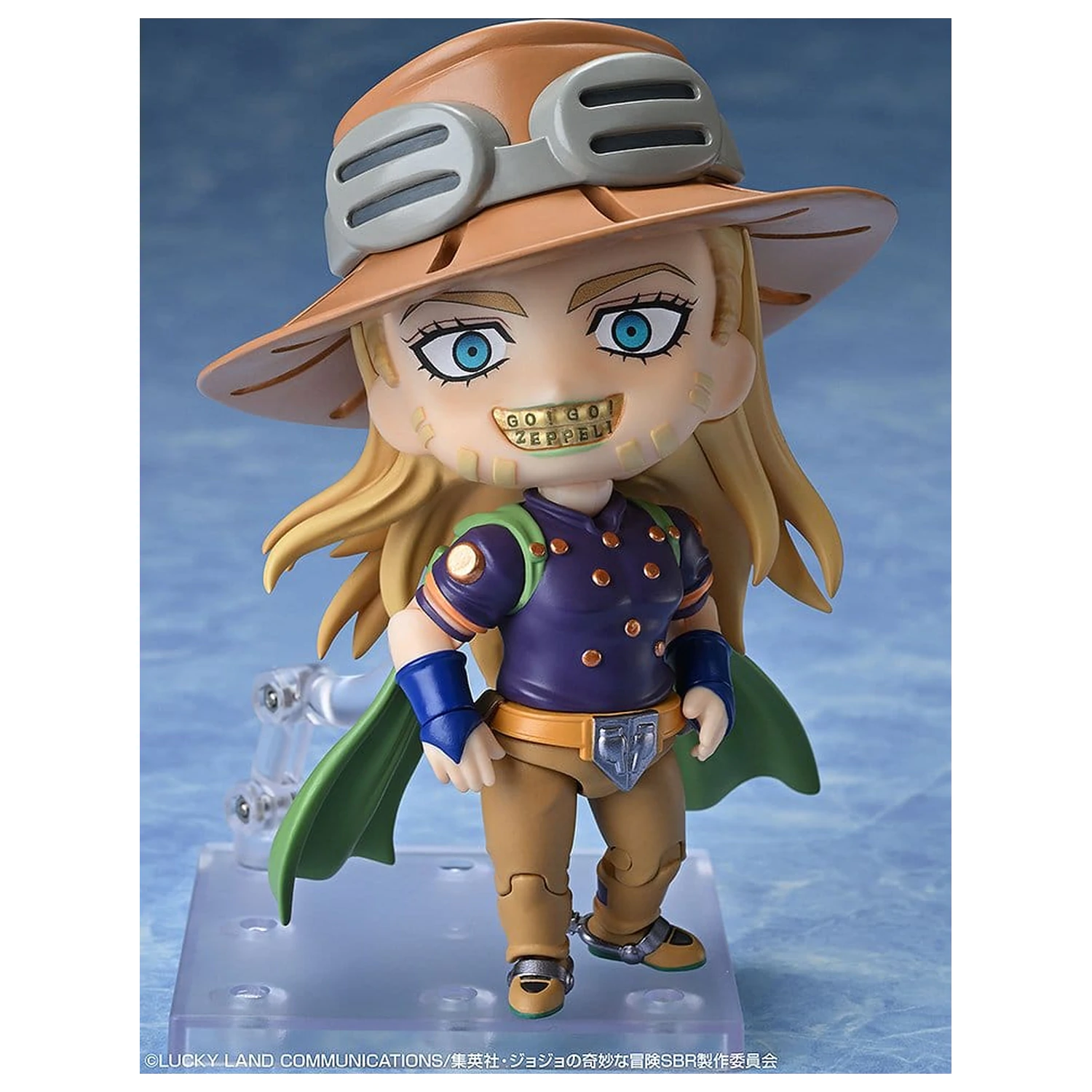 JoJo's Bizarre Adventure Steel Ball Run Nendoroid Action Figure Gyro Zeppeli 10 cm product photo