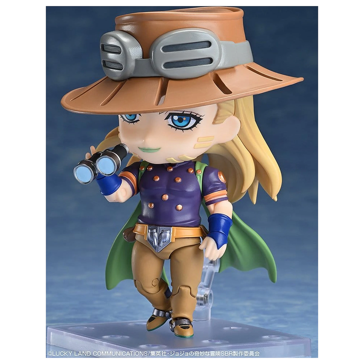 JoJo's Bizarre Adventure Steel Ball Run Nendoroid Action Figure Gyro Zeppeli 10 cm product photo