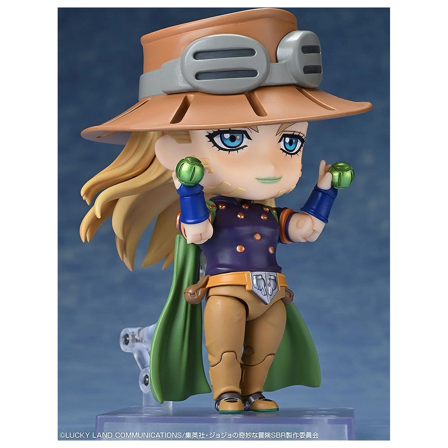 JoJo's Bizarre Adventure Steel Ball Run Nendoroid Action Figure Gyro Zeppeli 10 cm product photo