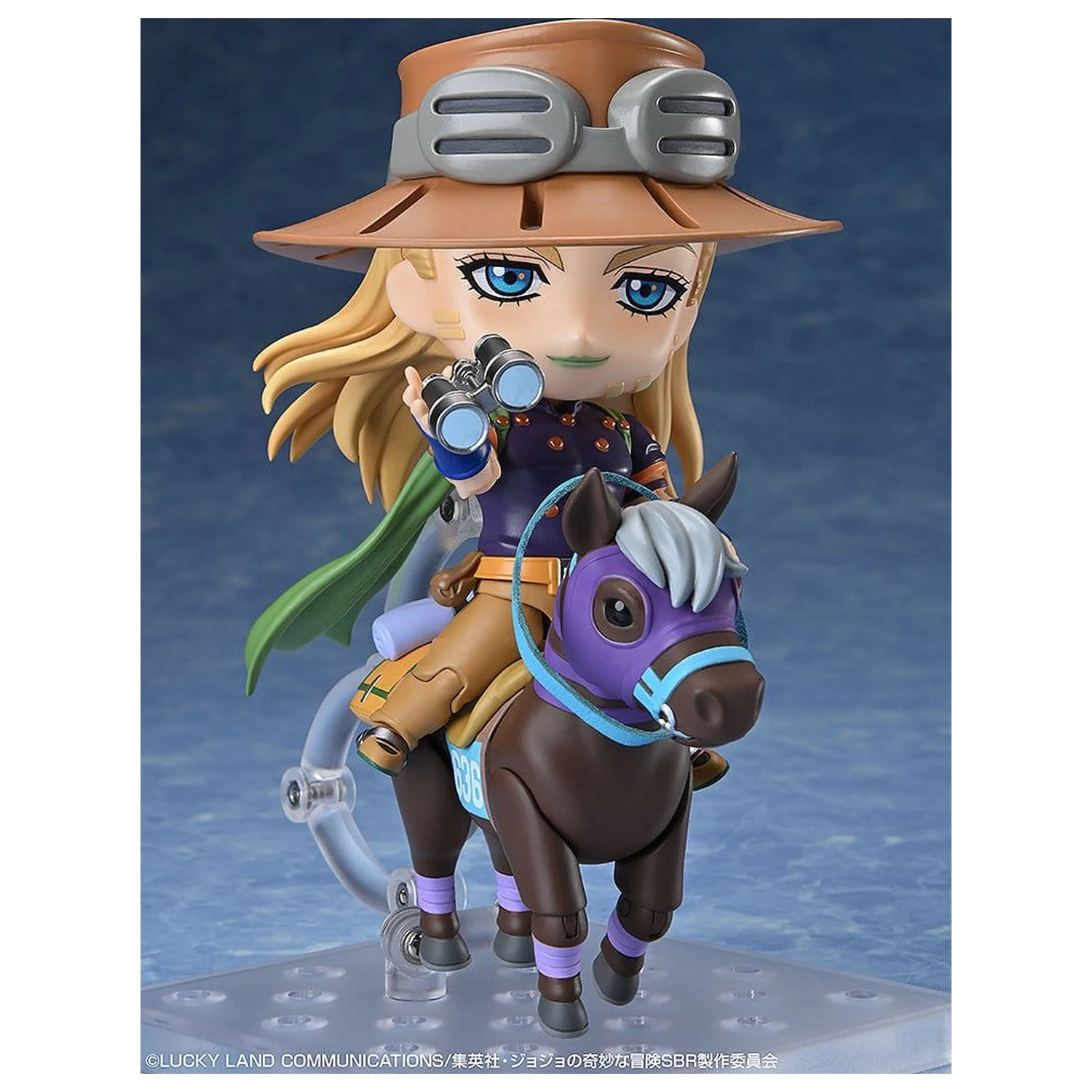 JoJo's Bizarre Adventure Steel Ball Run Nendoroid Action Figure Gyro Zeppeli DX Ver. 10 cm product photo