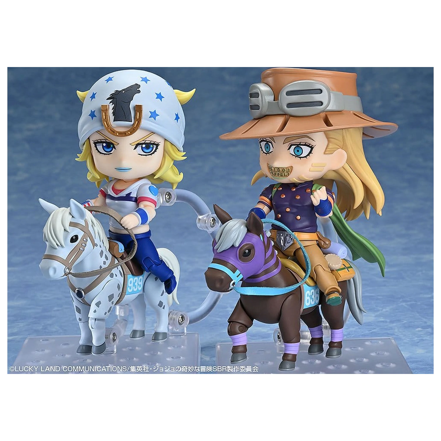 JoJo's Bizarre Adventure Steel Ball Run Nendoroid Action Figure Gyro Zeppeli DX Ver. 10 cm product photo