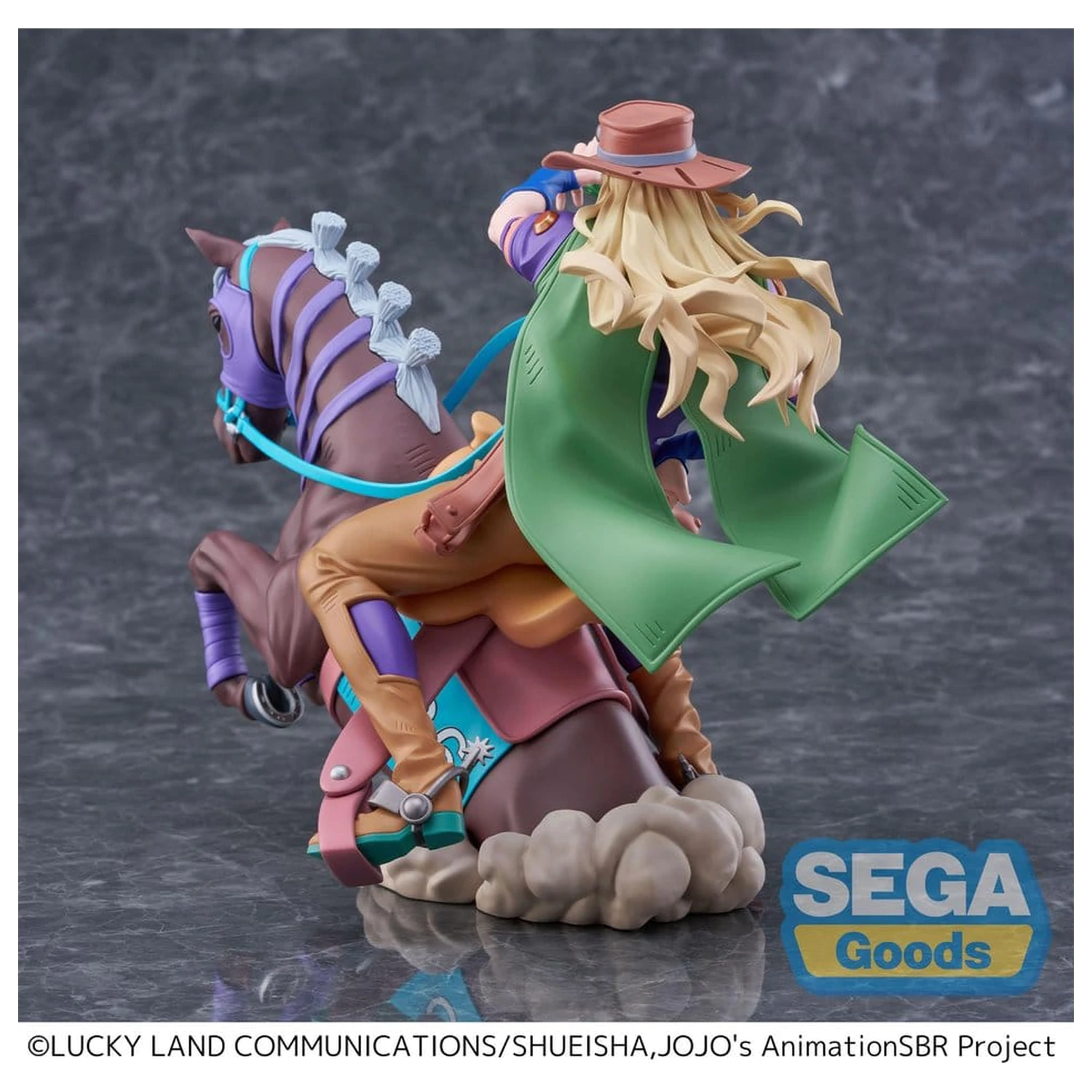 JoJo's Bizarre Adventure: Steel Ball Run XrossLinkMAX PVC Figure Gyro Zeppeli 18 cm product photo