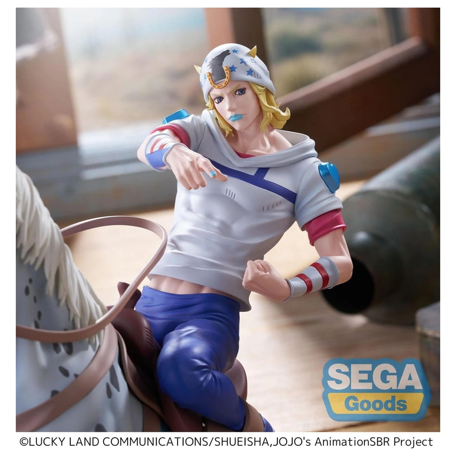 JoJo's Bizarre Adventure: Steel Ball Run XrossLinkMAX PVC Figure Johnny Joestar 18 cm product photo