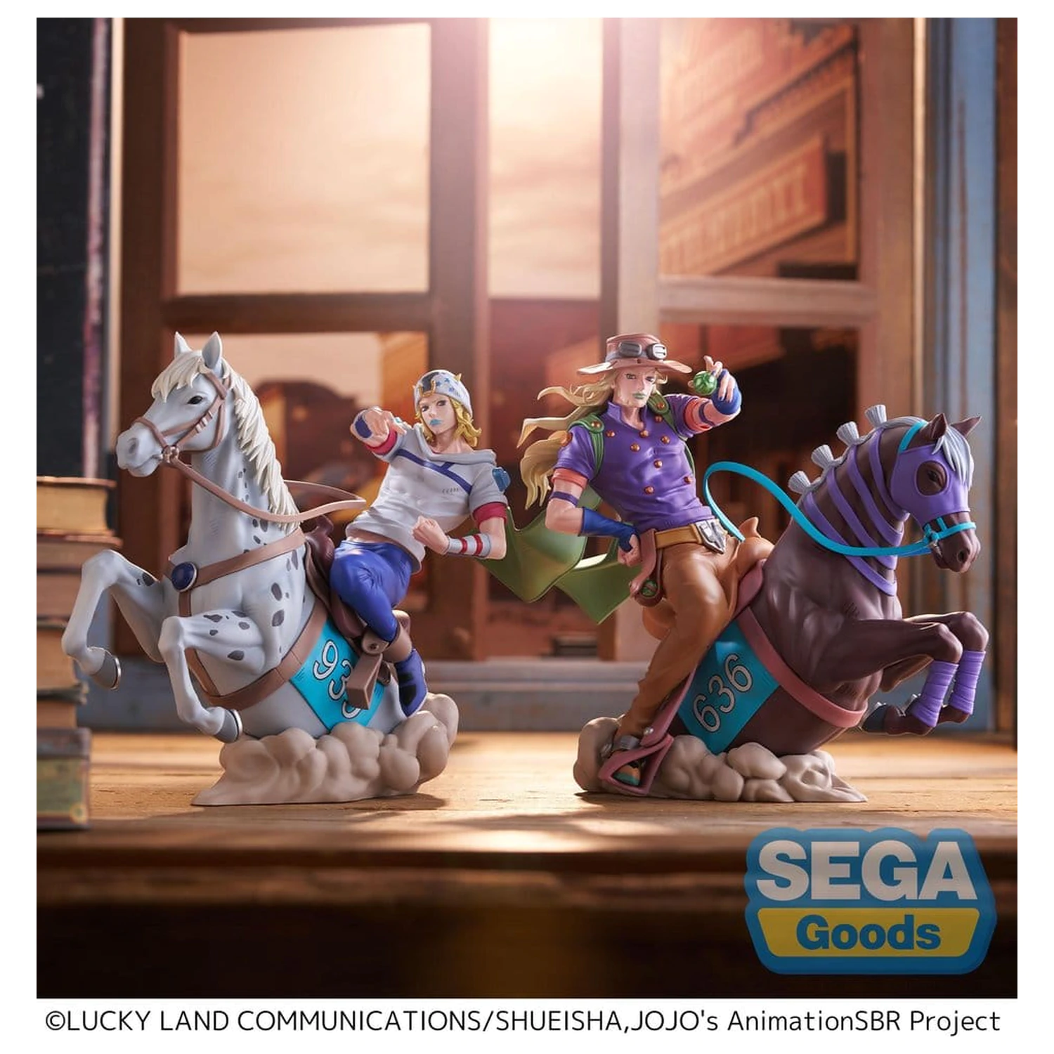JoJo's Bizarre Adventure: Steel Ball Run XrossLinkMAX PVC Figure Johnny Joestar 18 cm product photo