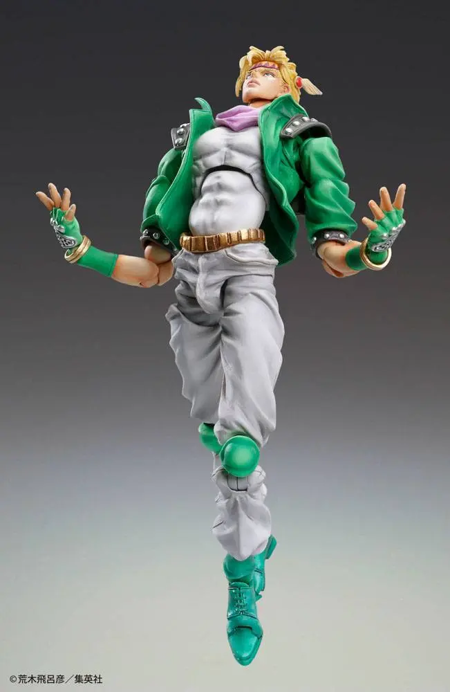 JoJo's Bizarre Adventure Super Action Action Figure Chozo Kado (Caesar Anthonio Zeppeli) 16 cm product photo