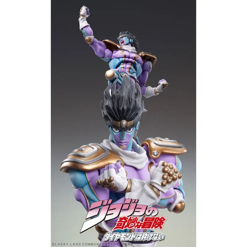 JoJos Bizarre Adventure Chozokado Star Platinum Super Action figure 15cm product photo