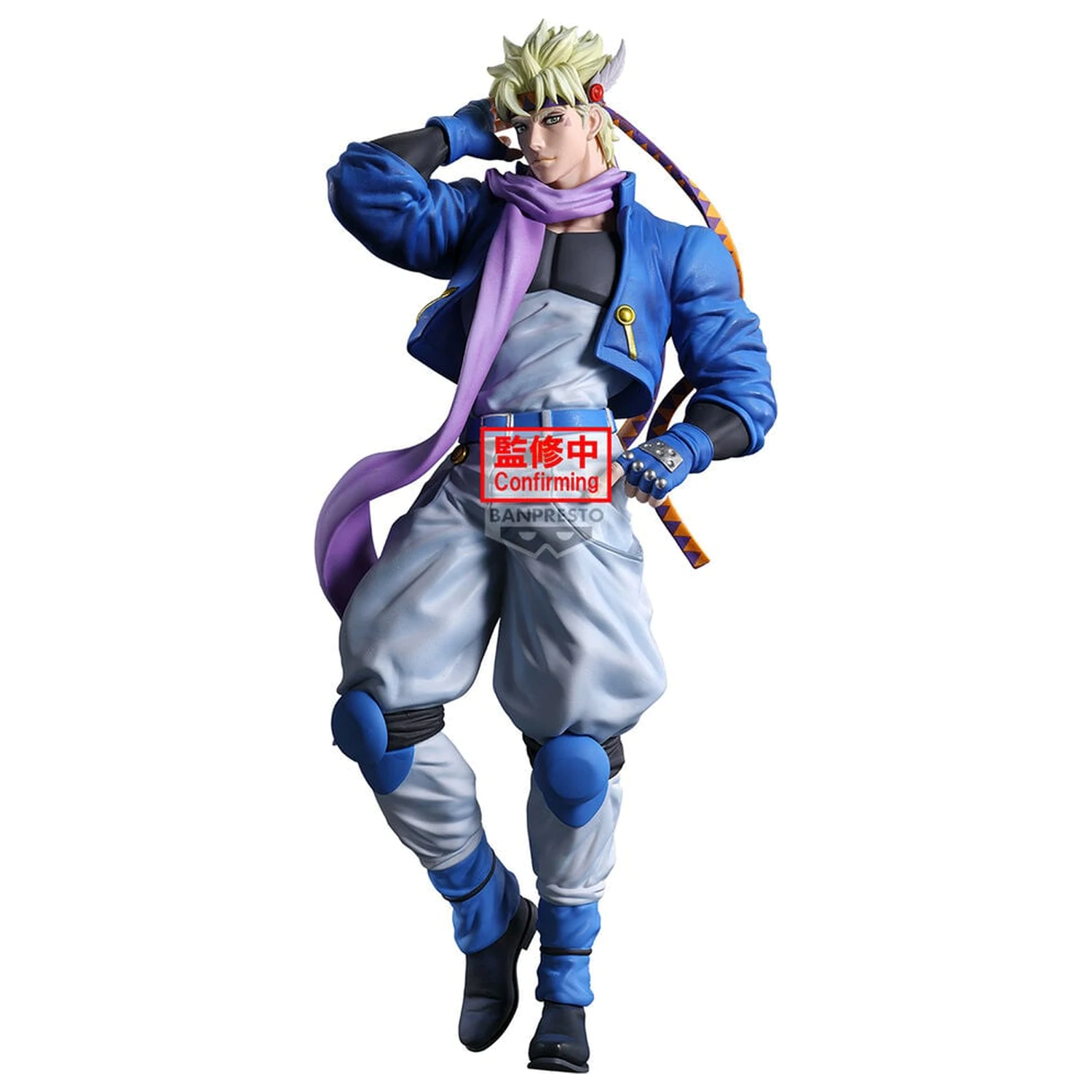 JoJos Bizarre Adventure Mometria Battle Tendency Caesar Anthonio Zeppeli figure 21cm product photo