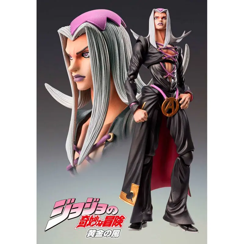 JoJo's Bizarre Adventure Part5 Super Action Action Figure Chozokado (Leone Abbacchio) 16 cm product photo