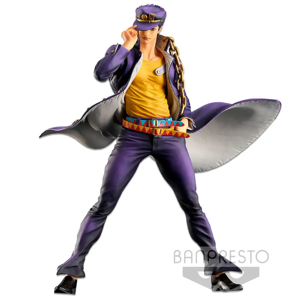 JoJos Bizarre Adventure Stardust Crusaders Super Master Stars Piece Jotaro Kujo The Brush figure 28cm product photo
