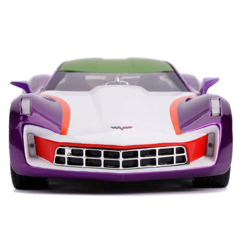 DC comics Joker Chevy Corvette Stingray 2009 car + figure set product photo