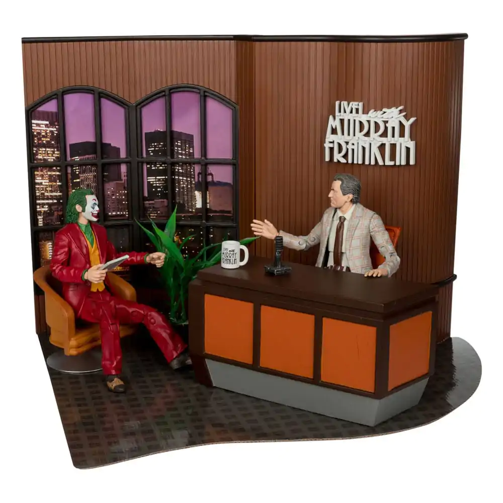 Joker DC Multiverse (Joker Movie) Deluxe Colllector Action Figure The Joker (Live with Murray Franklin) Limited Edition 18 cm termékfotó