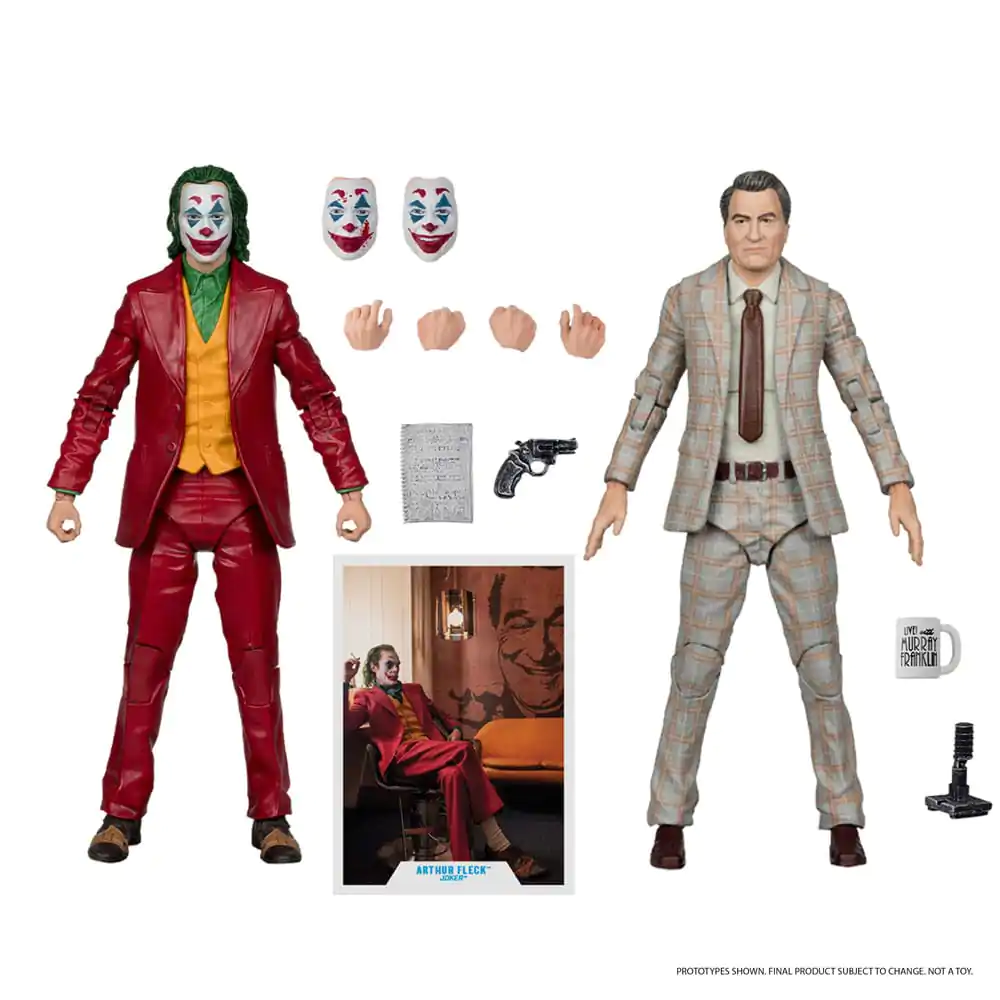 Joker DC Multiverse (Joker Movie) Deluxe Colllector Action Figure The Joker (Live with Murray Franklin) Limited Edition 18 cm termékfotó