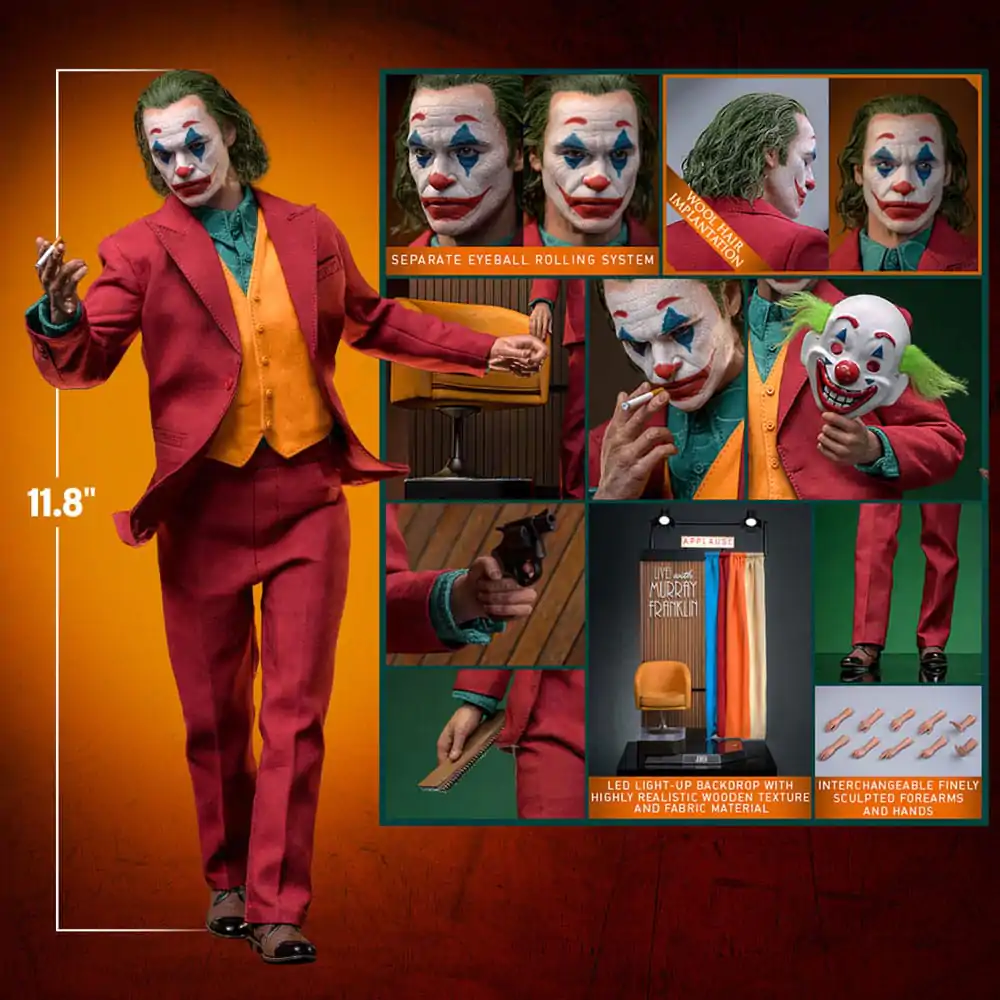 Joker Movie Masterpiece Action Figure 1/6 The Joker Artisan Edition 30 cm product photo