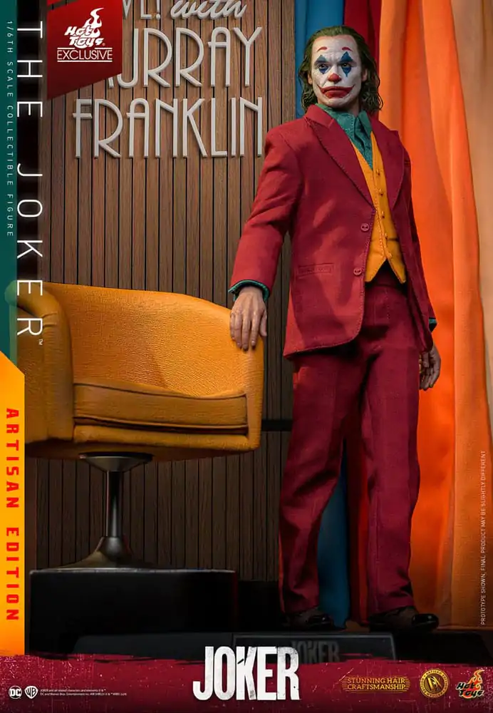 Joker Movie Masterpiece Action Figure 1/6 The Joker Artisan Edition 30 cm product photo