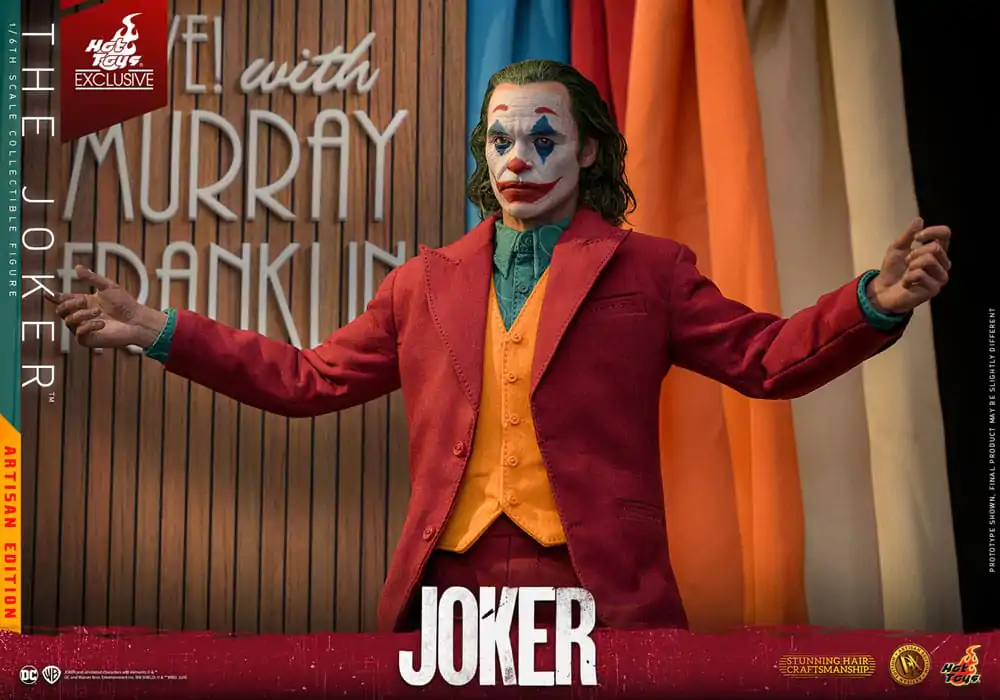 Joker Movie Masterpiece Action Figure 1/6 The Joker Artisan Edition 30 cm product photo