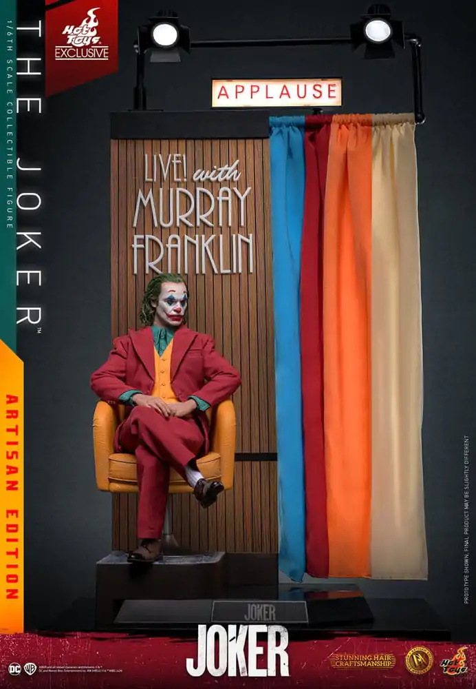 Joker Movie Masterpiece Action Figure 1/6 The Joker Artisan Edition 30 cm product photo