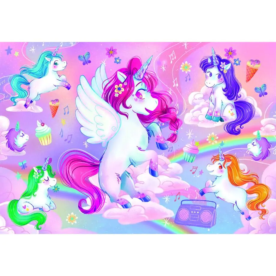 Jolly Unicorns maxi puzzle 24pcs product photo