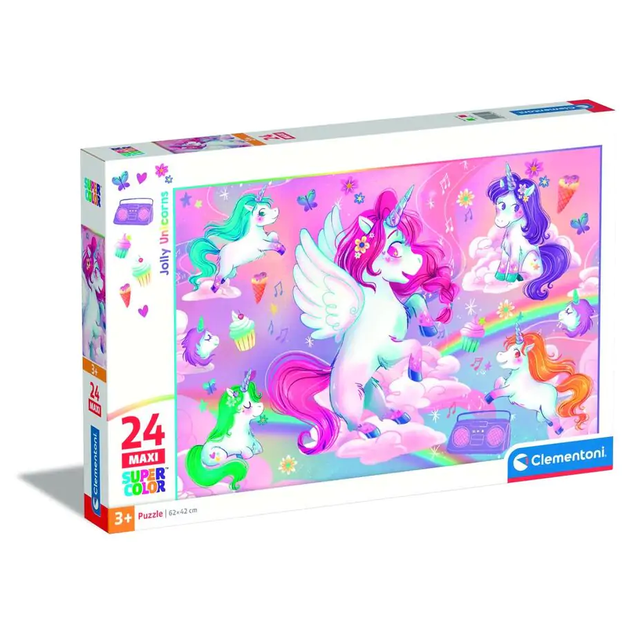 Jolly Unicorns maxi puzzle 24pcs product photo