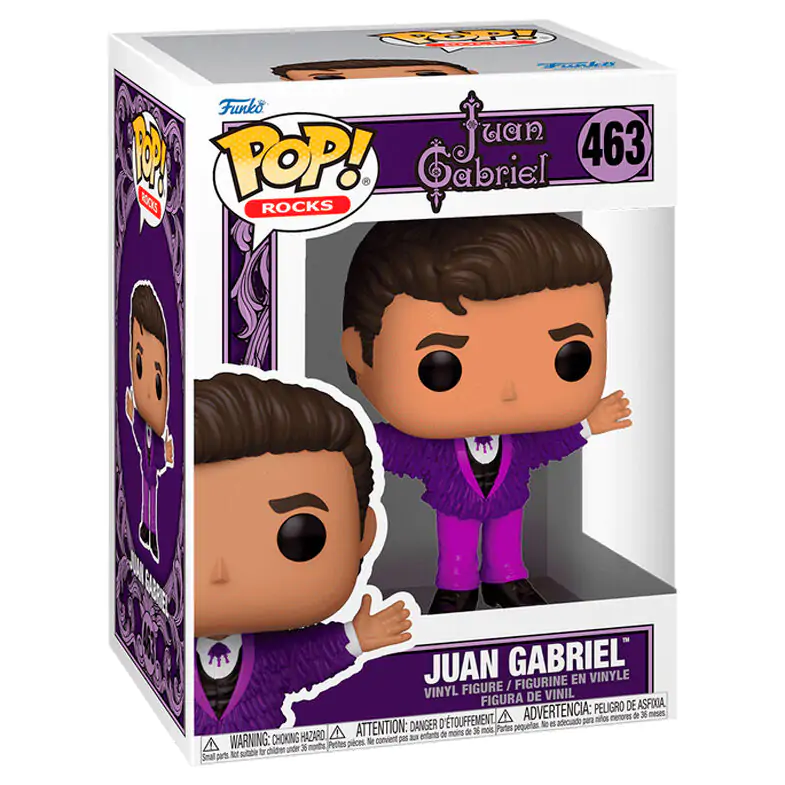 Juan Gabriel Funko POP! Rocks Vinyl Figure Purple Outfit 9 cm product photo