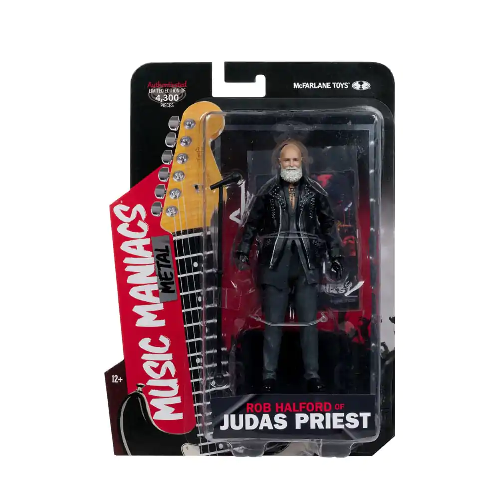 Judas Priest Music Maniacs Heavy Metal Action Figure Rob Halford 15 cm product photo
