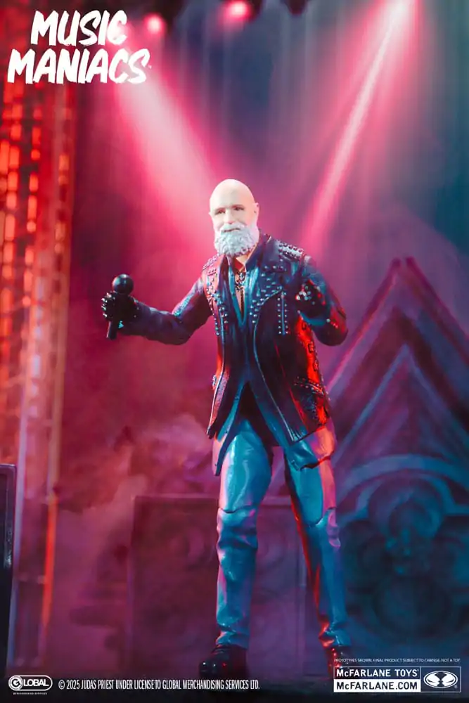 Judas Priest Music Maniacs Heavy Metal Action Figure Rob Halford 15 cm product photo