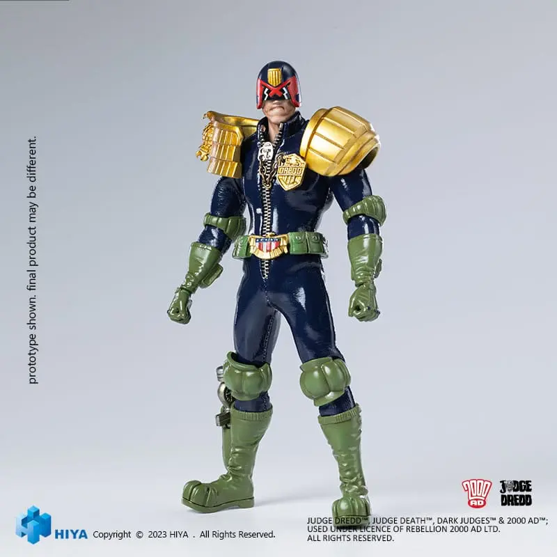 Judge Dredd Exquisite Super Series Actionfigur 1/12 John Rambo 15 cm termékfotó