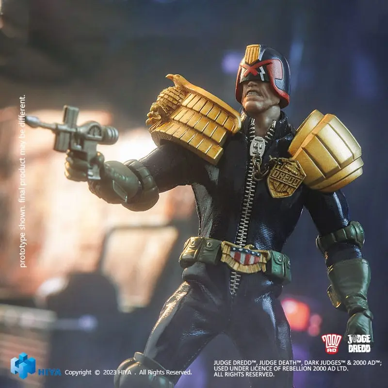 Judge Dredd Exquisite Super Series Actionfigur 1/12 John Rambo 15 cm termékfotó