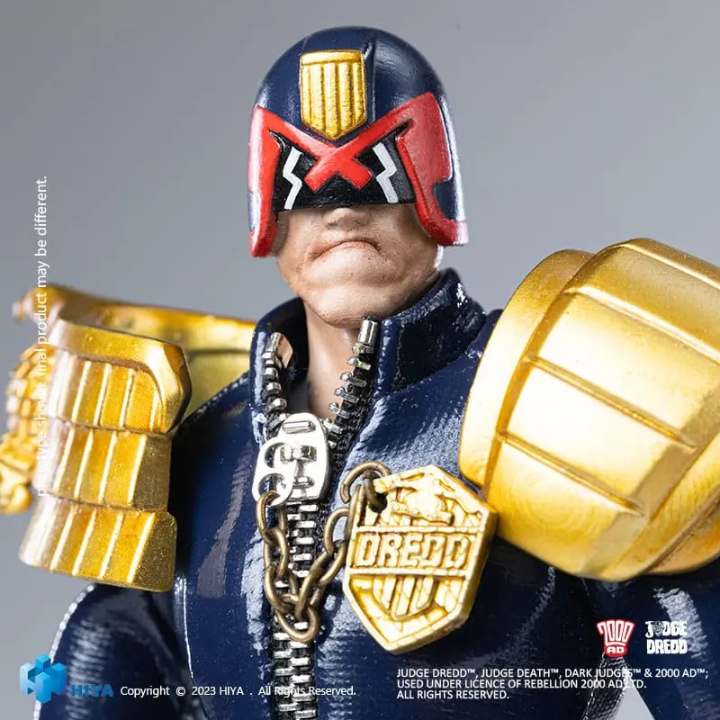 Judge Dredd Exquisite Super Series Actionfigur 1/12 John Rambo 15 cm termékfotó