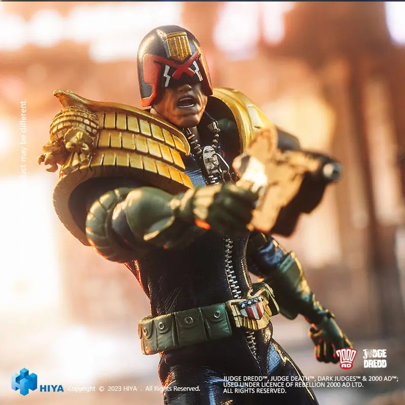 Judge Dredd Exquisite Super Series Actionfigur 1/12 John Rambo 15 cm termékfotó