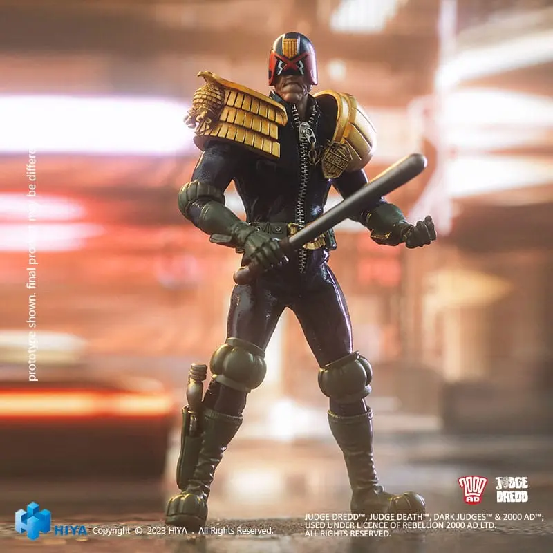 Judge Dredd Exquisite Super Series Actionfigur 1/12 John Rambo 15 cm termékfotó