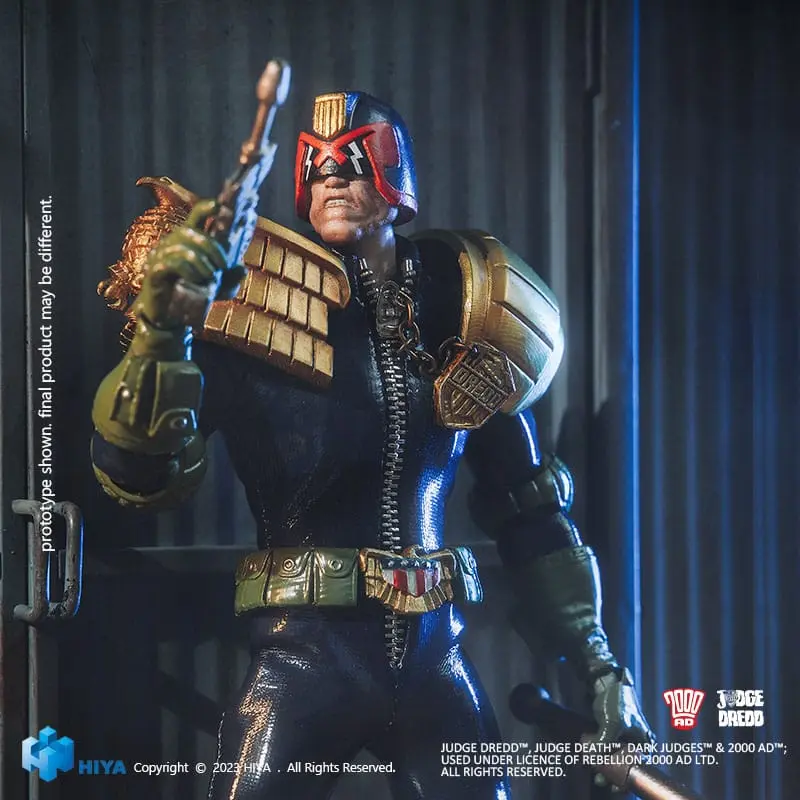 Judge Dredd Exquisite Super Series Actionfigur 1/12 John Rambo 15 cm termékfotó