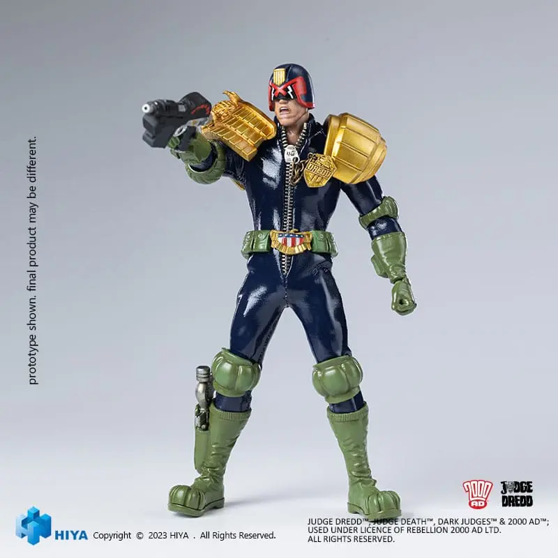 Judge Dredd Exquisite Super Series Actionfigur 1/12 John Rambo 15 cm termékfotó