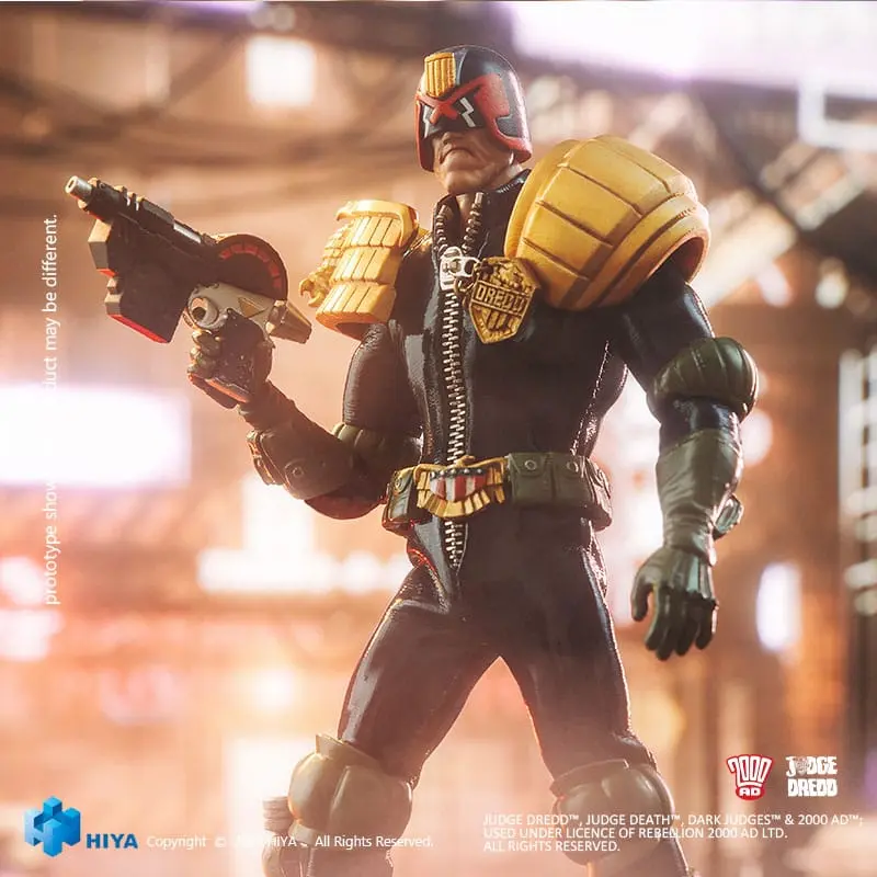 Judge Dredd Exquisite Super Series Actionfigur 1/12 John Rambo 15 cm termékfotó