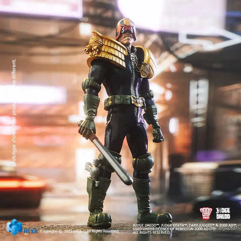 Judge Dredd Exquisite Super Series Actionfigur 1/12 John Rambo 15 cm termékfotó