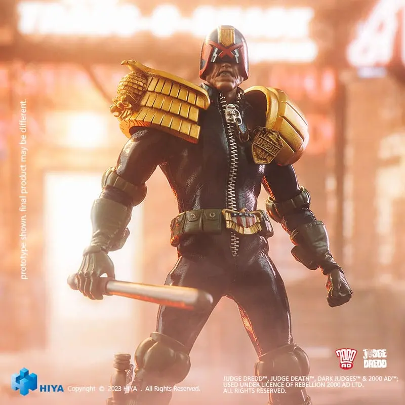 Judge Dredd Exquisite Super Series Actionfigur 1/12 John Rambo 15 cm termékfotó