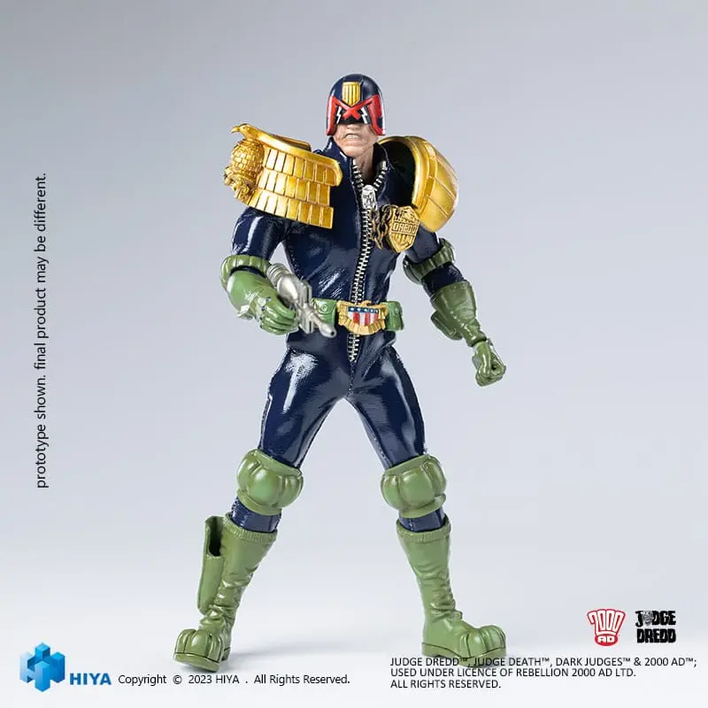 Judge Dredd Exquisite Super Series Actionfigur 1/12 John Rambo 15 cm termékfotó