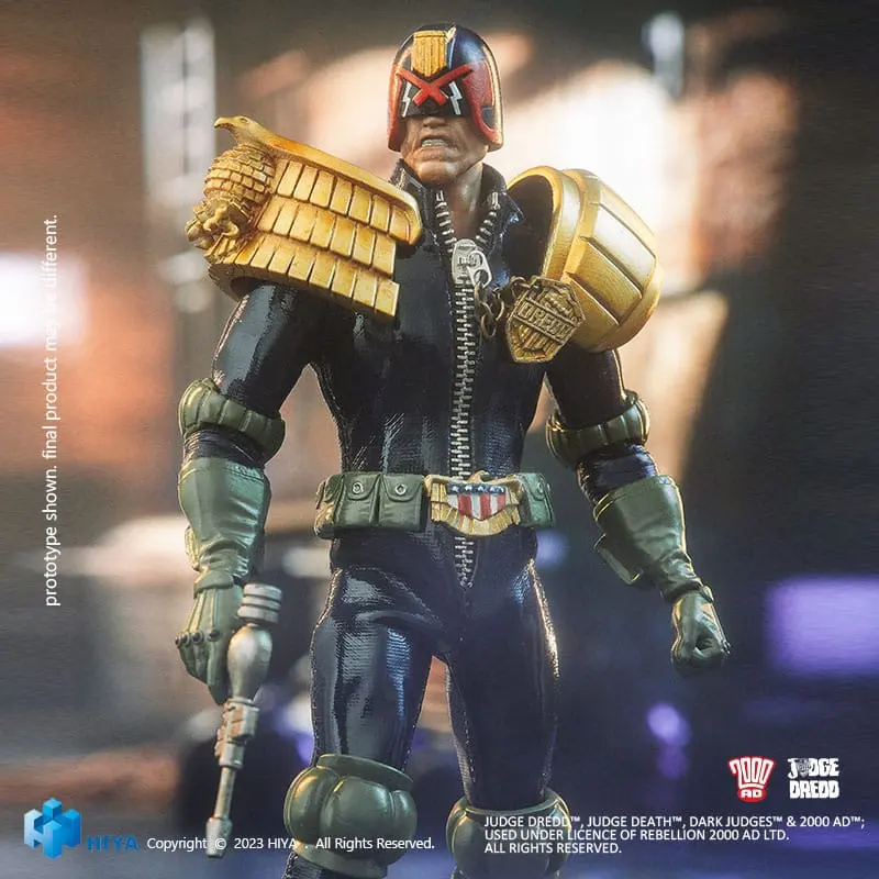 Judge Dredd Exquisite Super Series Actionfigur 1/12 John Rambo 15 cm termékfotó