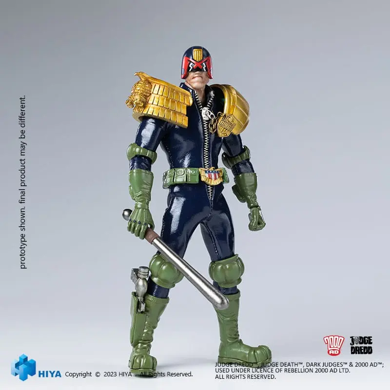 Judge Dredd Exquisite Super Series Actionfigur 1/12 John Rambo 15 cm termékfotó