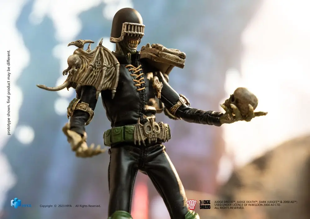 Judge Dredd Exquisite Super Series Actionfigur 1/12 Judge Death 16 cm termékfotó