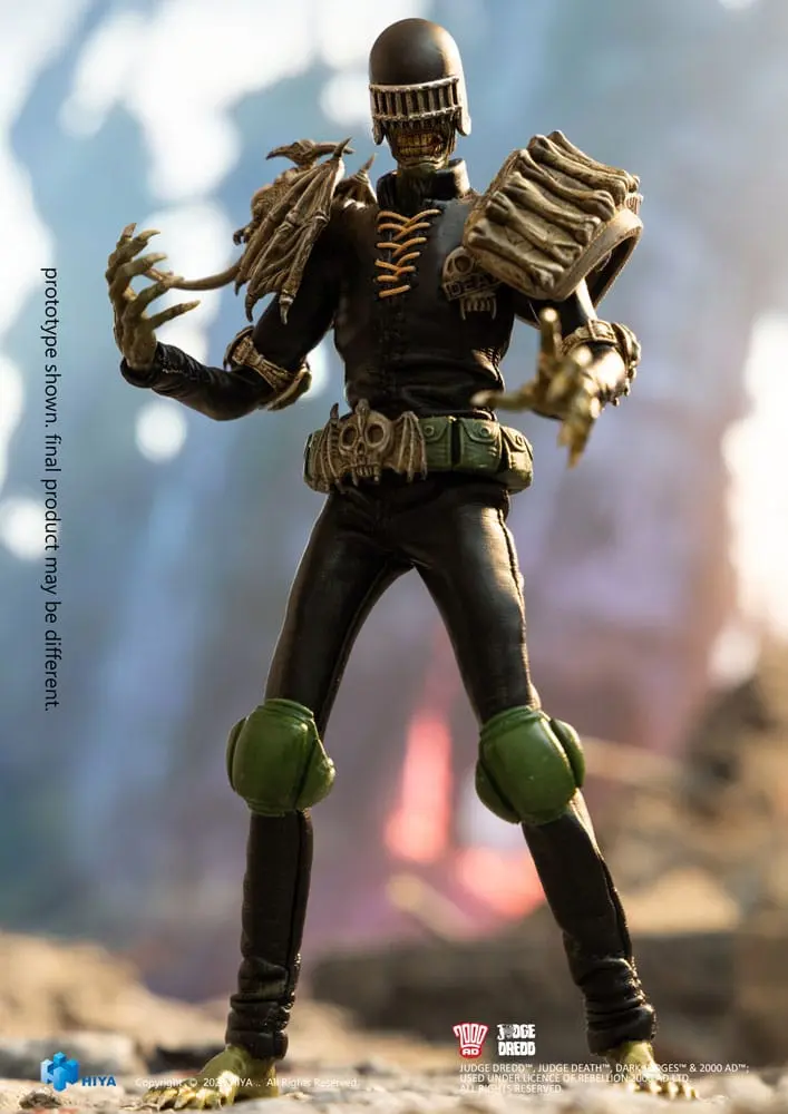 Judge Dredd Exquisite Super Series Actionfigur 1/12 Judge Death 16 cm termékfotó