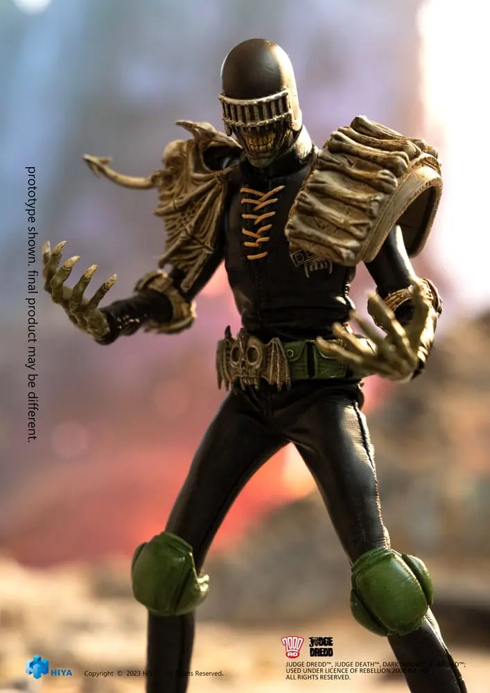 Judge Dredd Exquisite Super Series Actionfigur 1/12 Judge Death 16 cm termékfotó