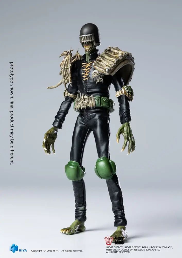 Judge Dredd Exquisite Super Series Actionfigur 1/12 Judge Death 16 cm termékfotó