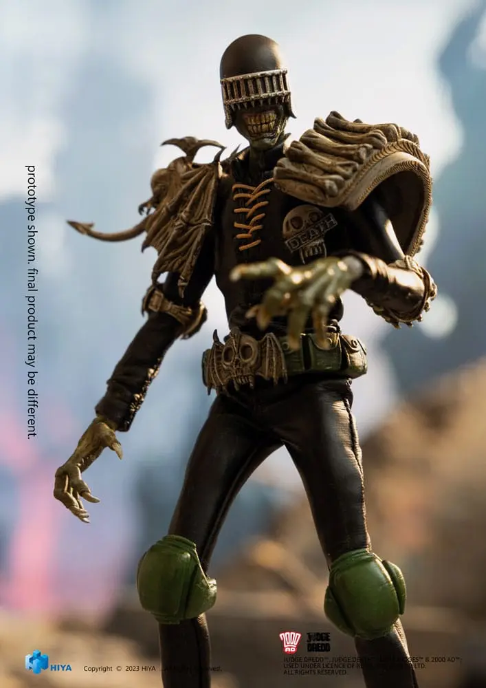 Judge Dredd Exquisite Super Series Actionfigur 1/12 Judge Death 16 cm termékfotó