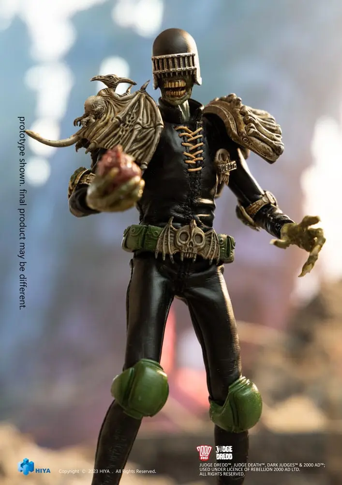 Judge Dredd Exquisite Super Series Actionfigur 1/12 Judge Death 16 cm termékfotó